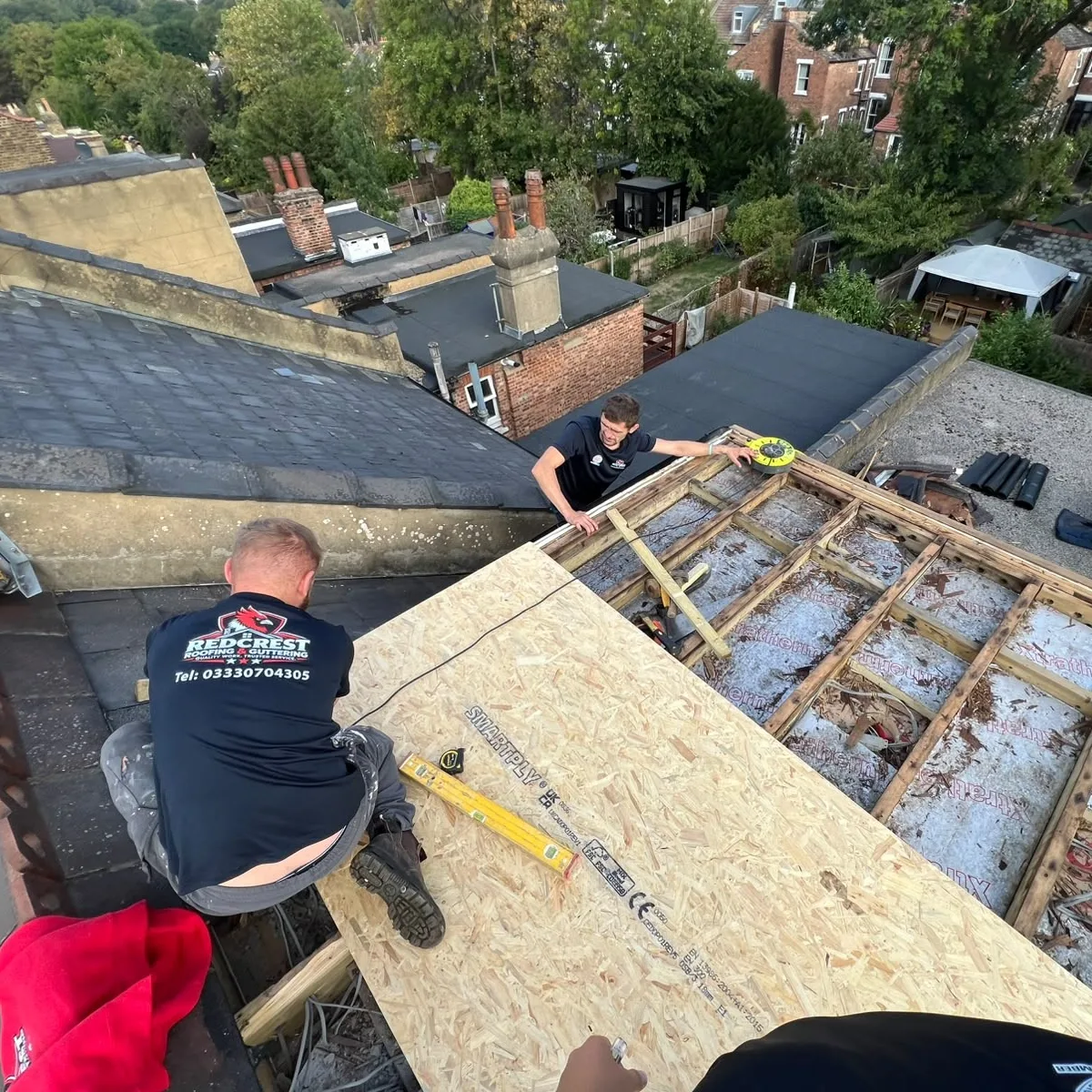 Stripping an old roof