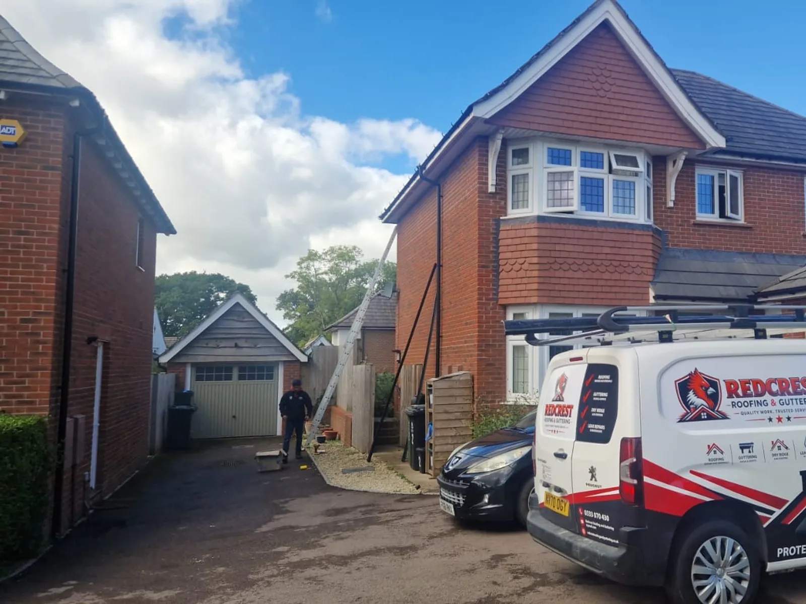 Guttering work by Redcrest in Berkshire